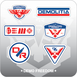 Demo Freedom Sticker Pack