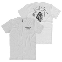 Tattoos By Martin Left Chest Logo T-Shirt