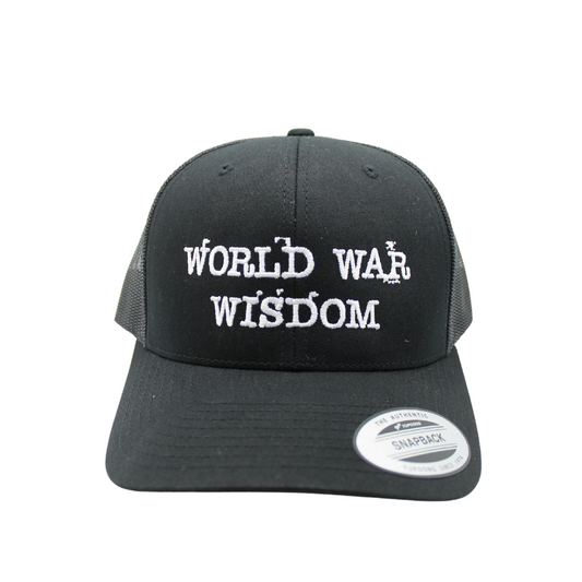 World War Wisdom Logo Trucker Hat
