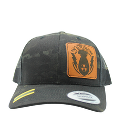 The Fat Electrician Leather Patch Hat