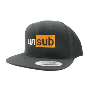 Unsub Logo Flat Bill Hat