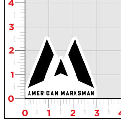 American Marksman Logo Sticker