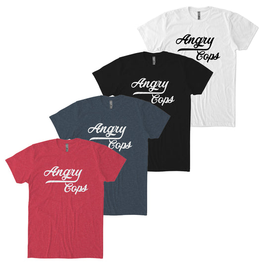 Angry Cops Logo T-Shirt