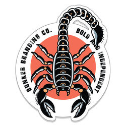 Bunker Scorpion Sticker