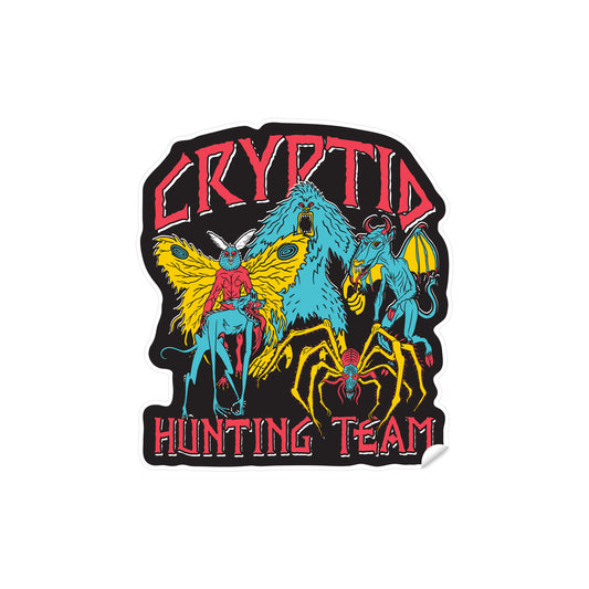 Cryptid Hunting Team Sticker