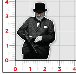 Churchill Tommy Sticker