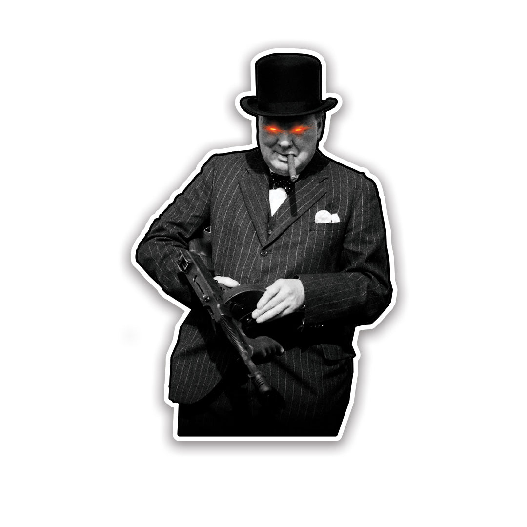Churchill Tommy Sticker