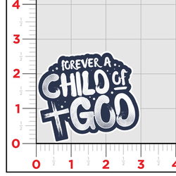 Child Of God Sticker