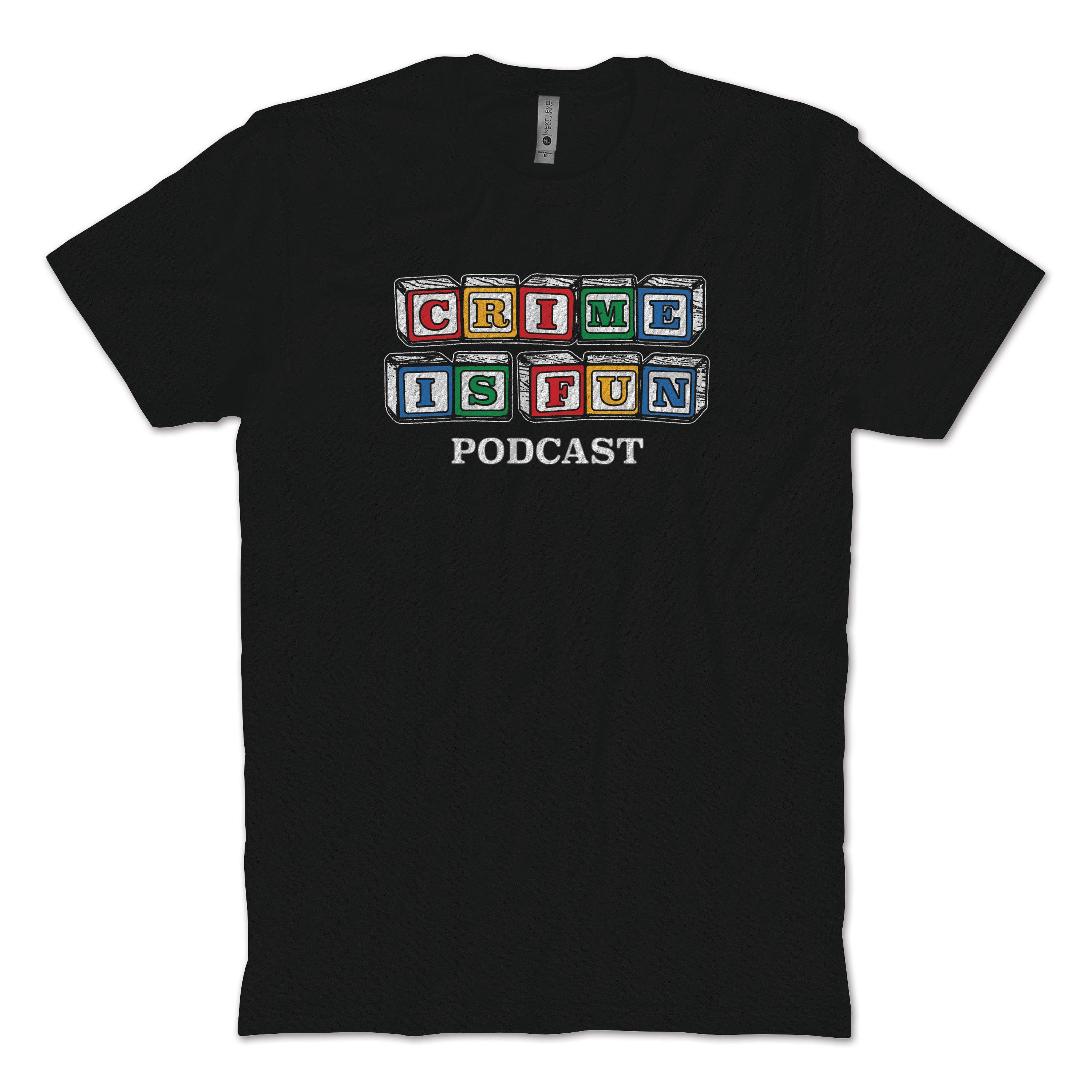 Crime Is Fun Logo T-Shirt