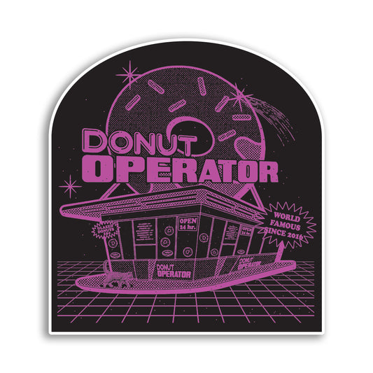 Retro Shoppe Sticker