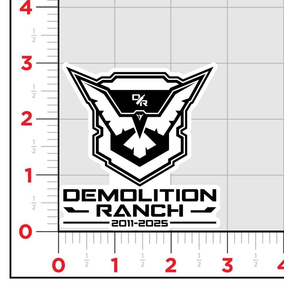 For Demonstration Only Sticker Demo Legacy Sticker
