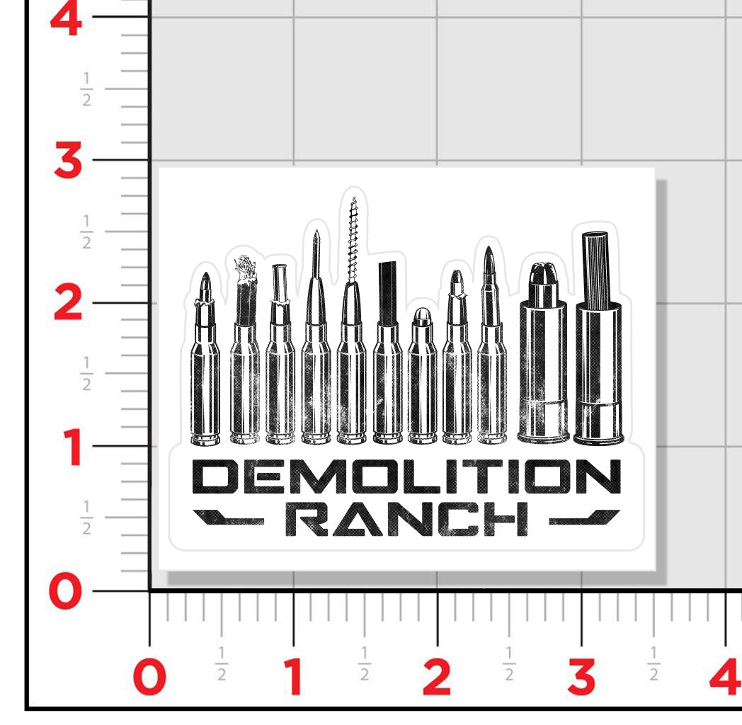 For Demonstration Only Sticker Demo Weird Round Sticker