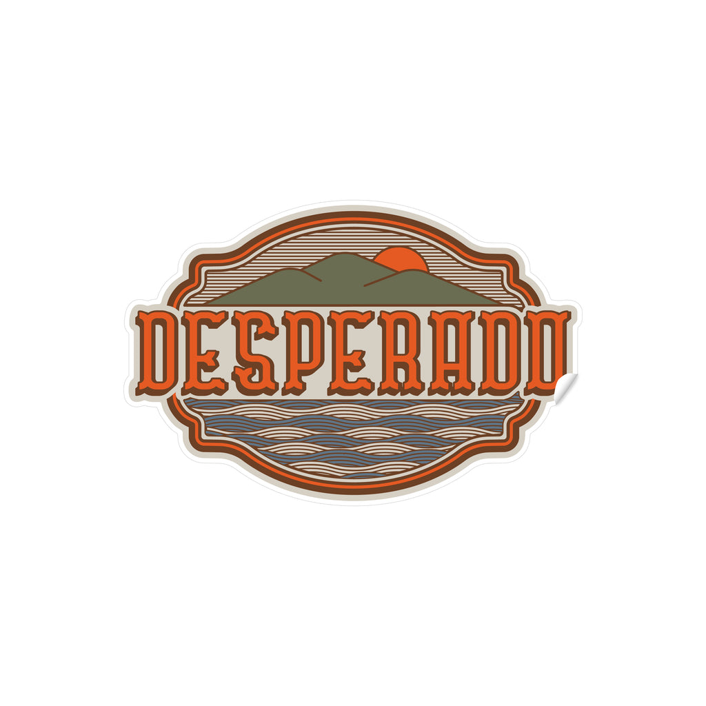 Desperado Landscape Sticker