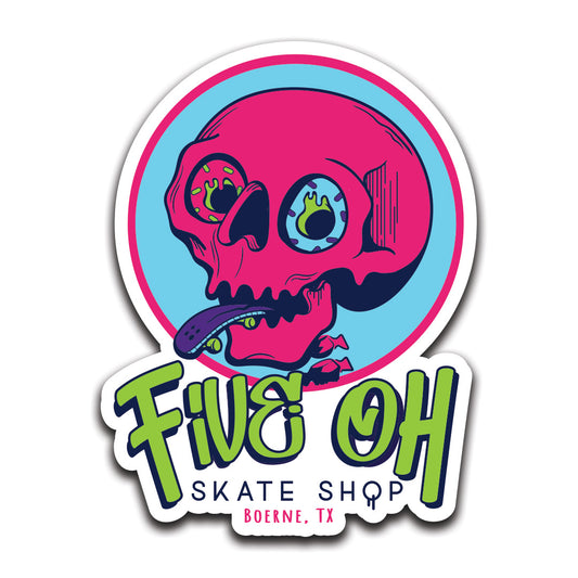 Five Oh Sticker Donut Operator Accessories