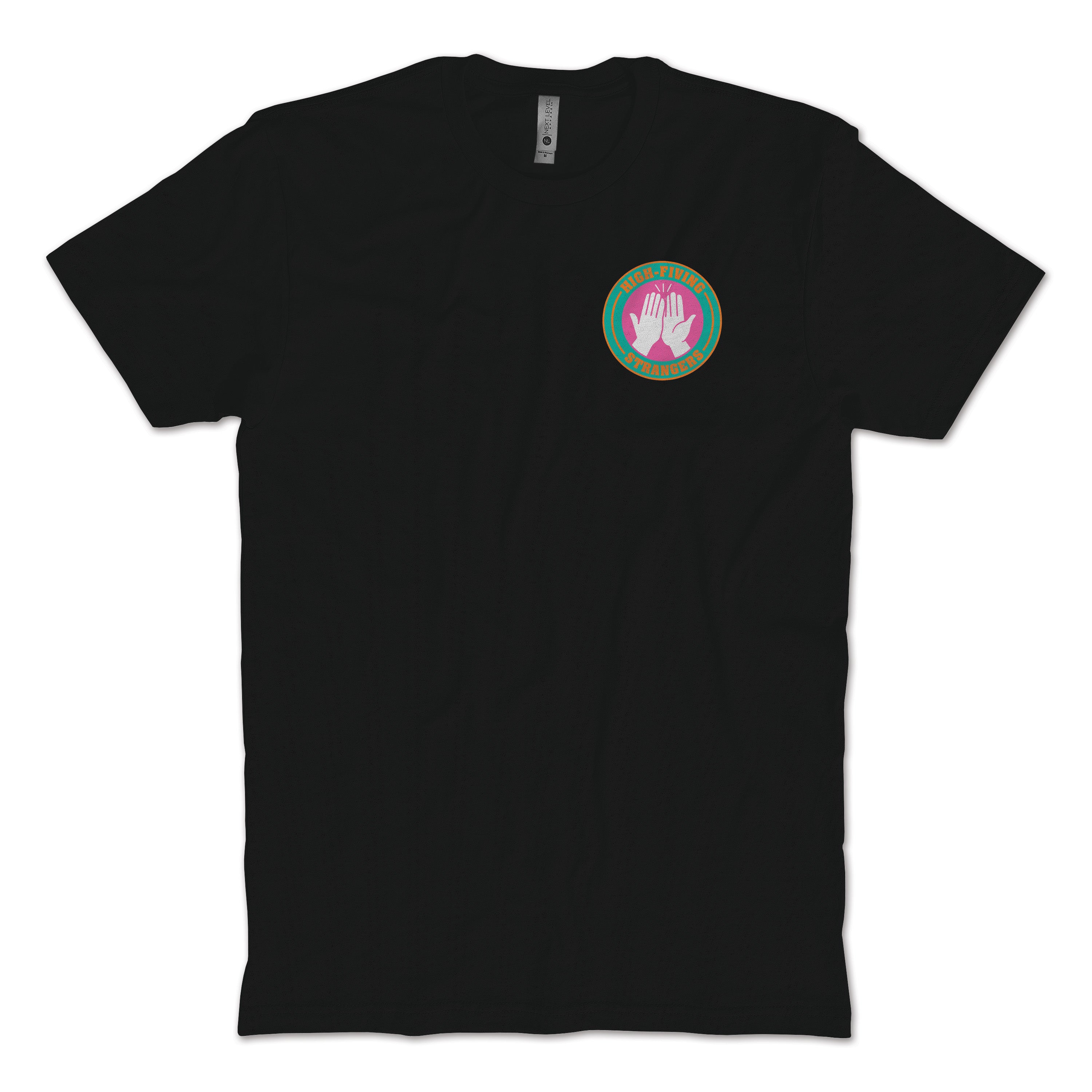 High-Fiving Strangers Fiesta Logo T-Shirt