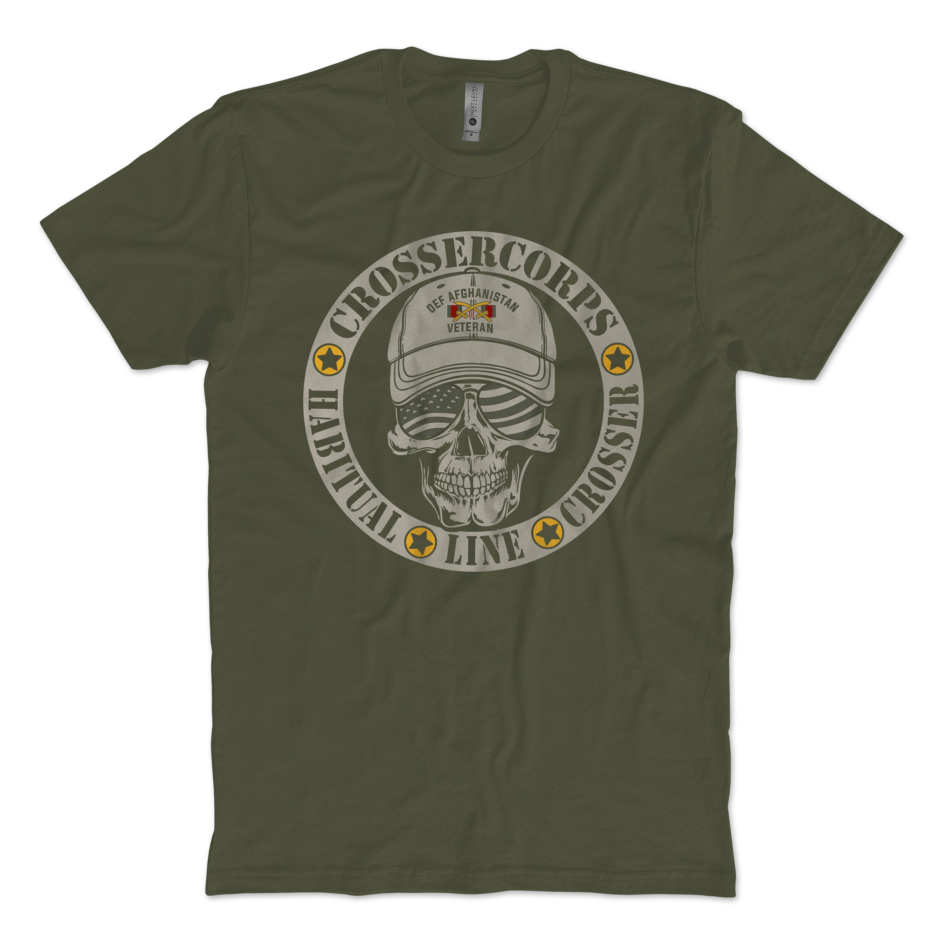 Line Crosser HLC Skull Logo T-Shirt