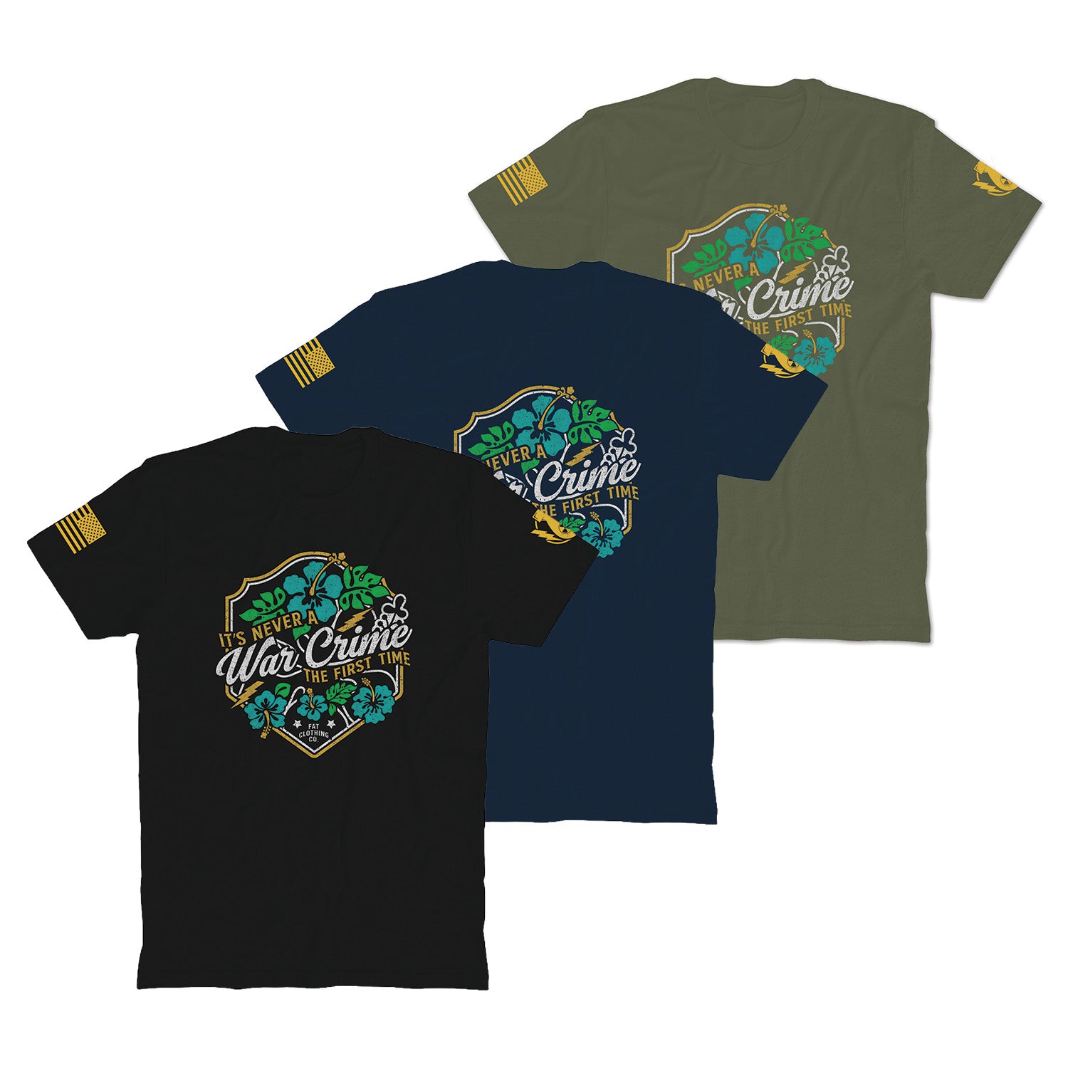 War Crime Hawaiian T-Shirt