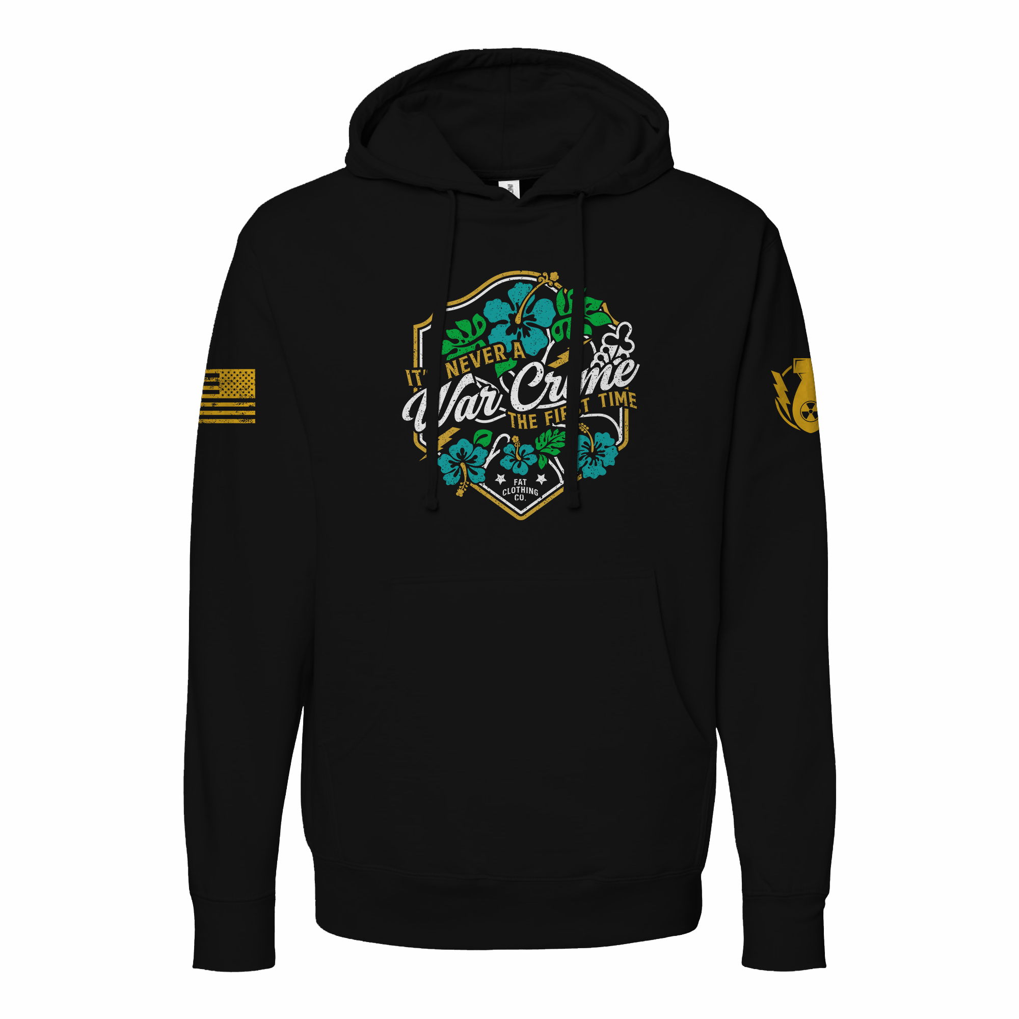War Crime Hawaiian Hoodie