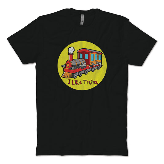 I Like Trains T-Shirt