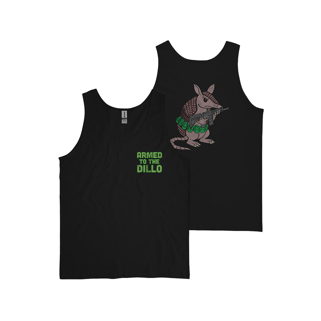 Armed To The Dillo Tank
