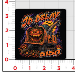 Spooky Chippy Sticker