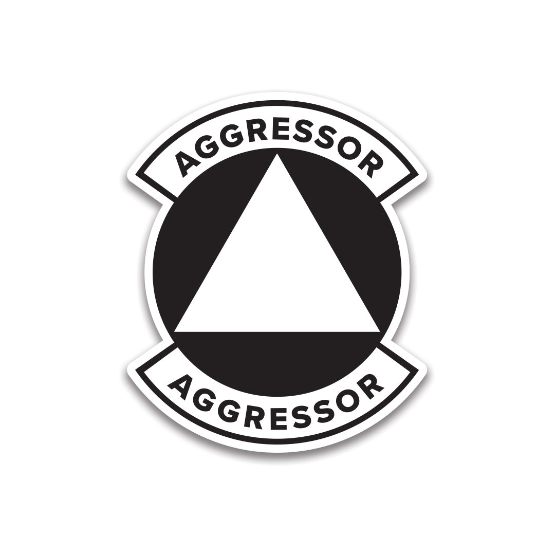 Aggressor Sticker