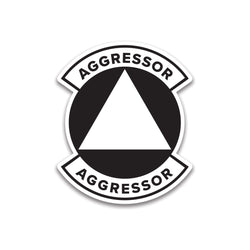 Aggressor Sticker