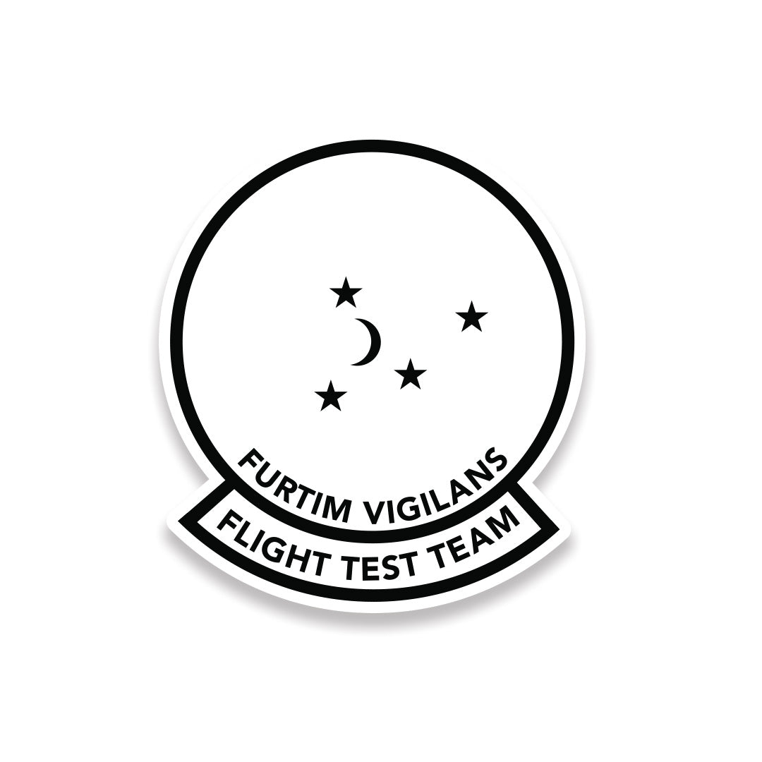 Next Flight Sticker Flight Test Sticker