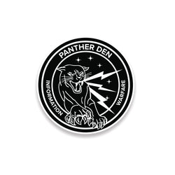 Panther Den Sticker
