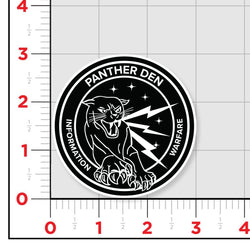 Panther Den Sticker