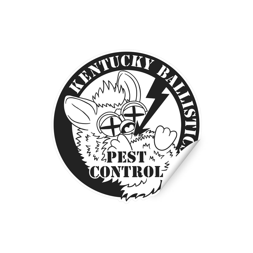 Pest Control Lab Sticker KB Pest Control Sticker