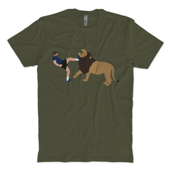 Uncle Dijon Lion Kicker T-Shirt