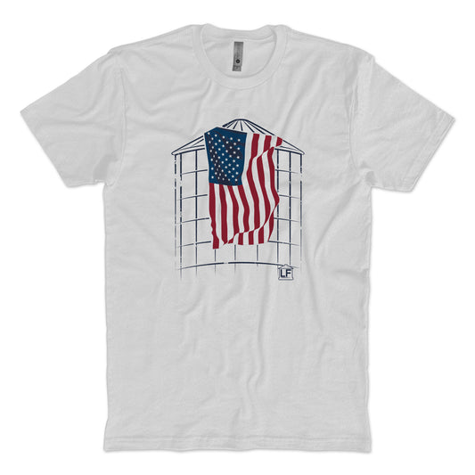 Larson Farms Flag T-Shirt