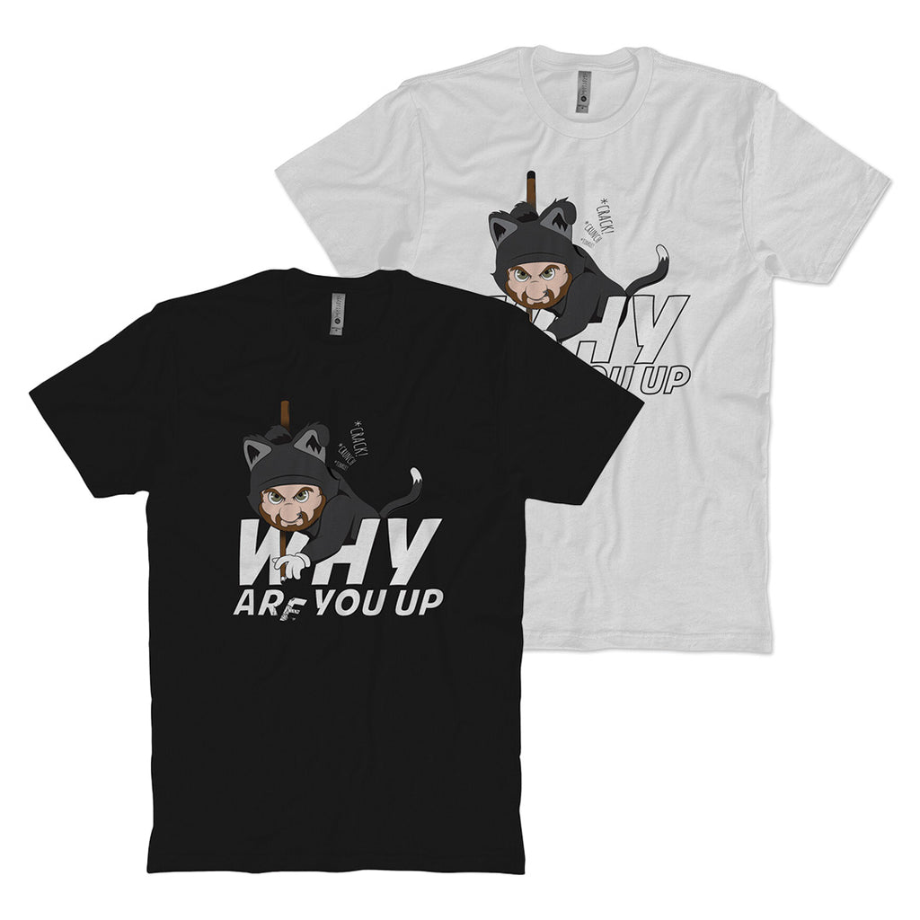 Why are You Up Cat T-Shirt