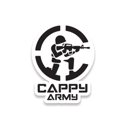 Cappy Icon Sticker Cappy Army Logo Sticker