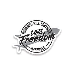 Freedom Improves Sticker