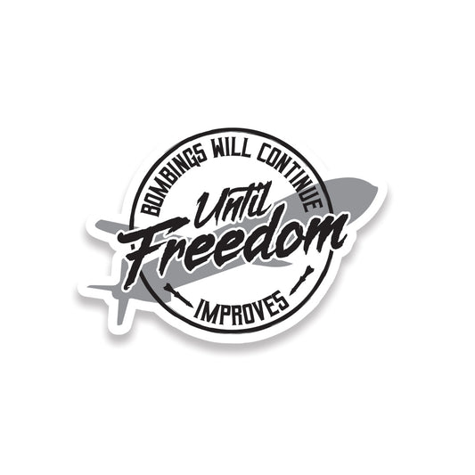 Freedom Improves Sticker