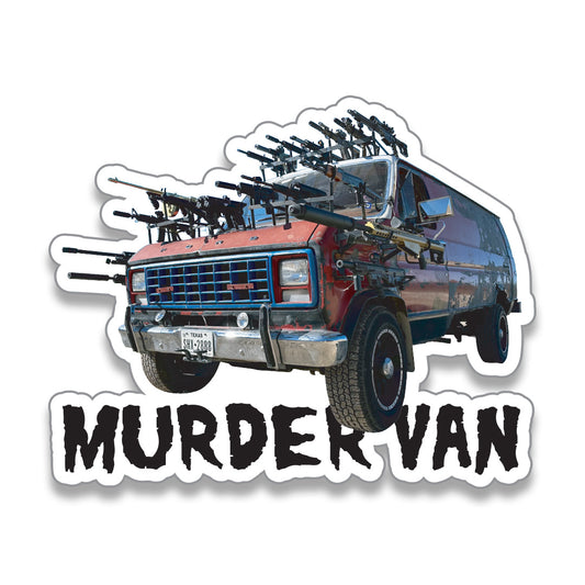 Murder Van Sticker