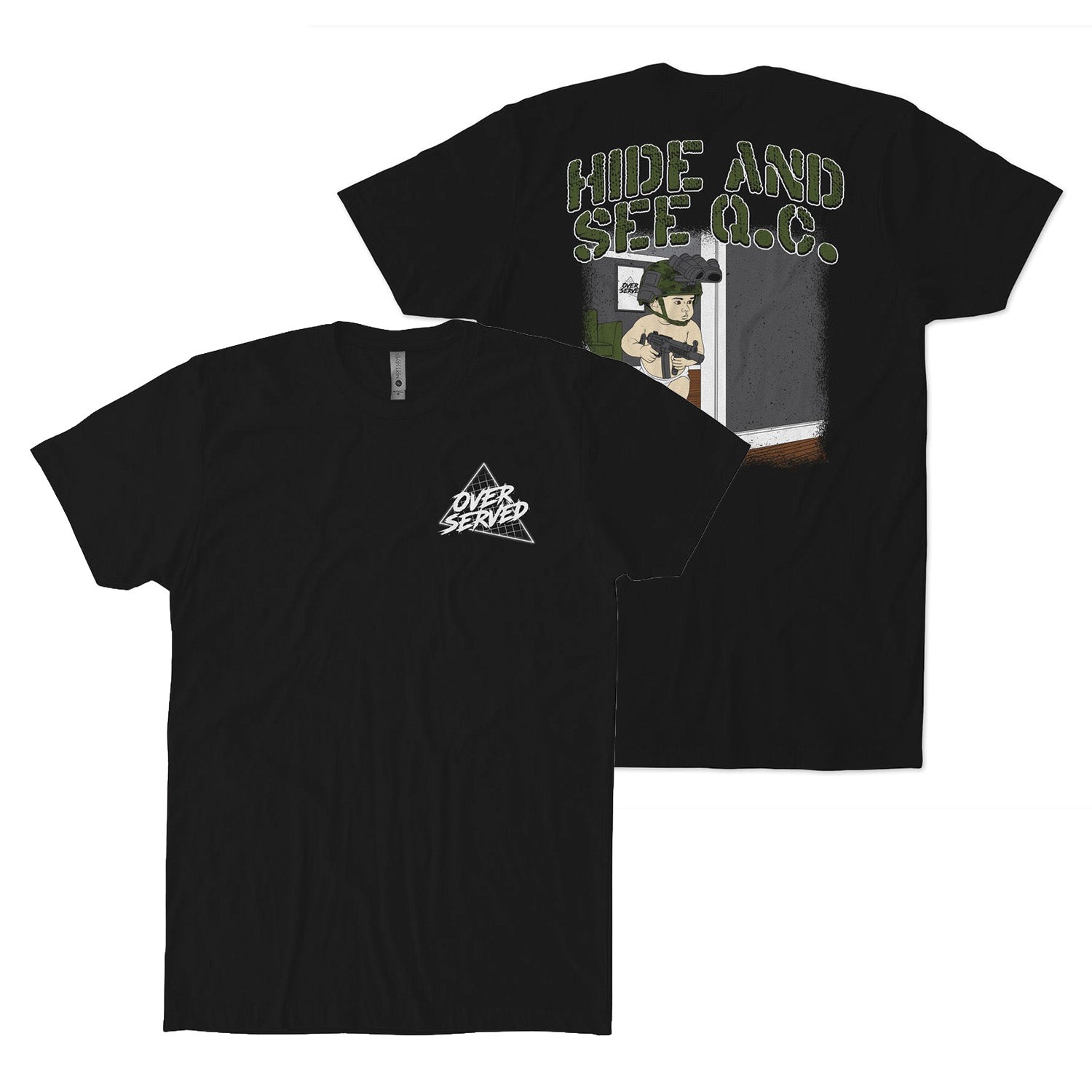 Hide And See Q.C. T-Shirt