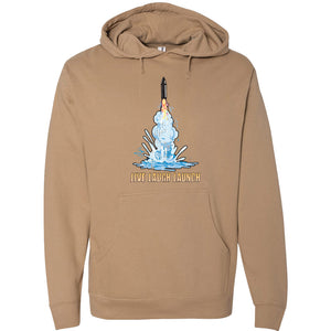 Live Laugh Launch Trident Hoodie