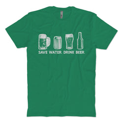 Save Water Drink Beer T-Shirt
