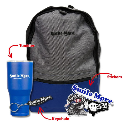 Smile More Backpack Bundle