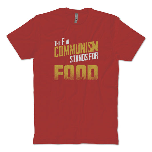 F Stands For Food T-Shirt