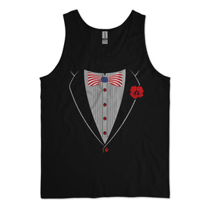 Patriotic Tuxedo Tank