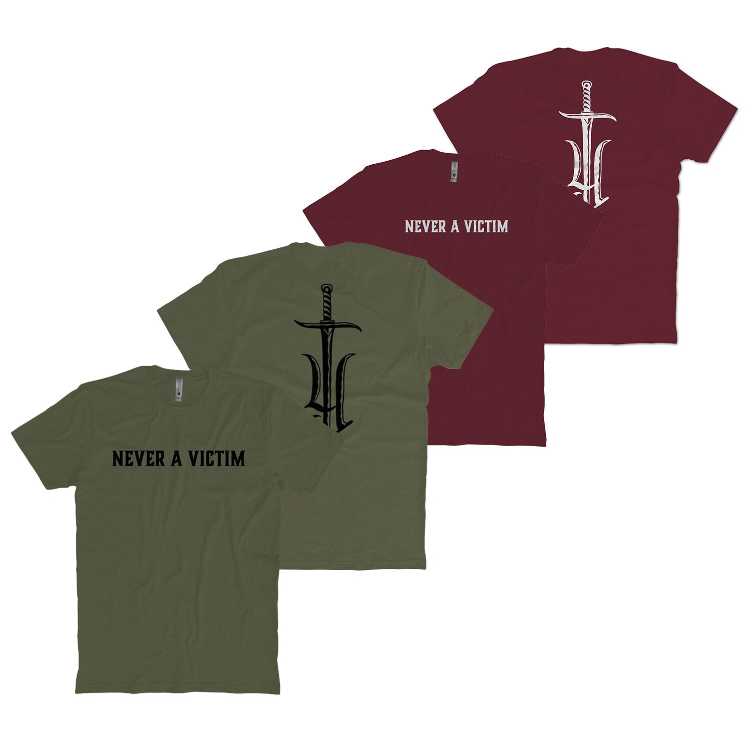 Never A Victim T-Shirt