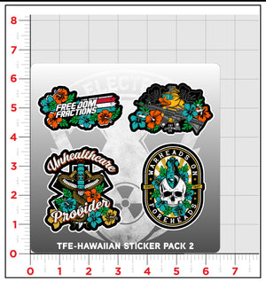 TFE Hawaiian Sticker Pack 2