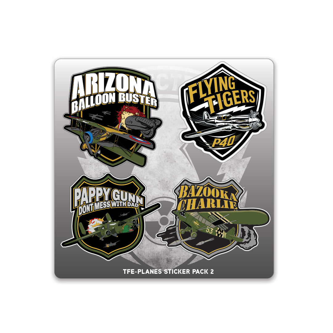 TFE Planes #2 Sticker Pack