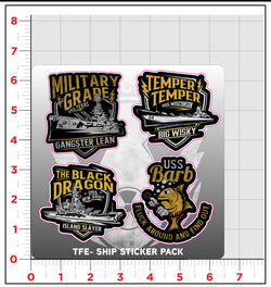 TFE Ship Sticker Pack