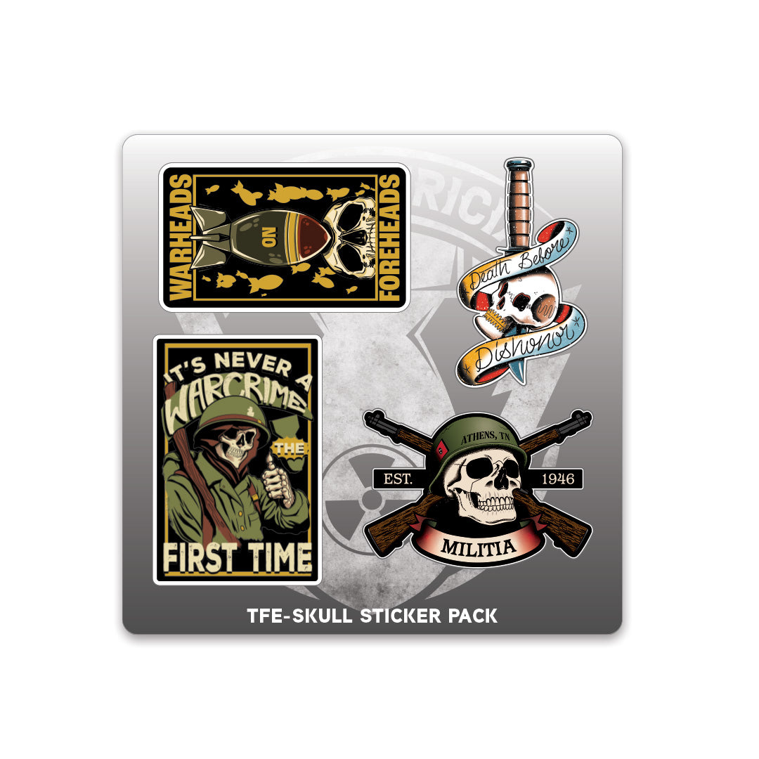 TFE Skull Sticker Pack