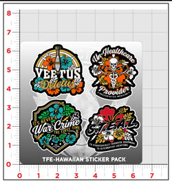TFE Hawaiian Sticker Pack